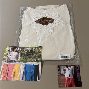 Soft Surroundings Complimentary Ruched Top NWT Size XS Long Sleeve